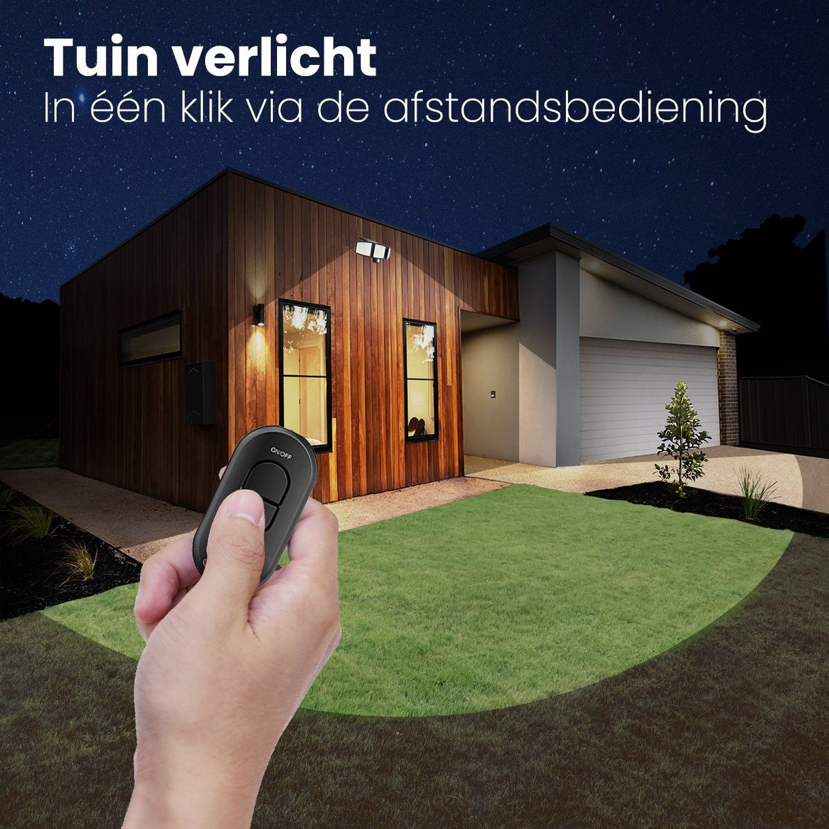 Auronic Lampe solaire d'extérieur avec détecteur de mouvement - Applique murale avec détecteur - Solaire - 210 LED - IP65 - Noir