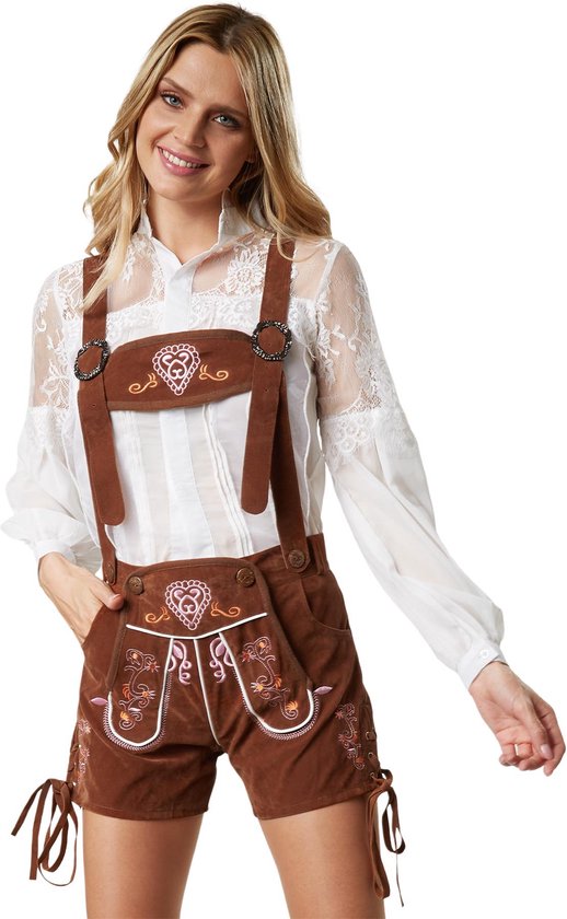 Dressforfun Lederhose Ammersee XL - déguisement costume halloween déguisement partywear carnaval déguisement partywear - 302813