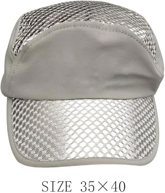 Chapeau de plage rafraîchissant Hydro Cooling, beige - 35 x 40 cm - Protection UV