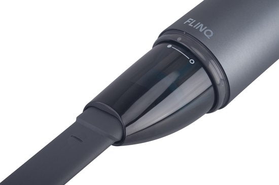 FlinQ Design Aspirateur à main - Dépoussiéreur - Sans fil - Aspirateur sans sac - Gris foncé