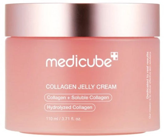 Medicube - Collagen Jelly Cream - 110 ml - Tous types de peau - Hydratant - Nourrissant - Soin du visage - Korean Skincare