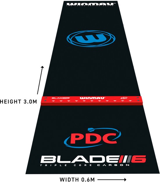 Tapis de fléchettes Winmau Pro Zone Precision en PVC
