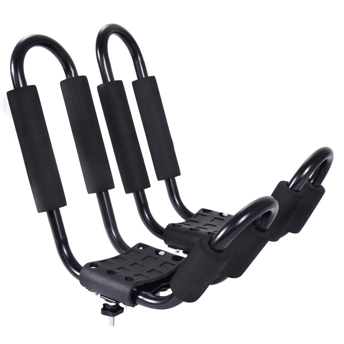 Coast 4 x Kayak Carrier Boat Holder Universal for car roof racks, including 4 all-purpose straps