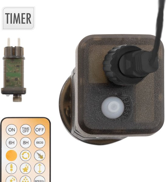 Arbre de Noël extérieur LED 150 cm avec 154 LED blanc chaud