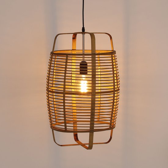 Mica Decorations Page Lampe pendante - Ø31 cm - Bambou - Brun