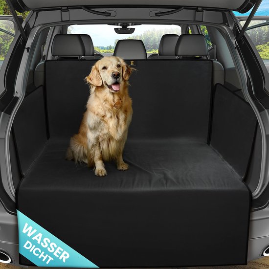 Heroism Protection de coffre pour chien avec protection latérale et pare-chocs - couverture universelle de coffre de voiture pour chien imperméable et résistante aux rayures - couverture de coffre pour chien