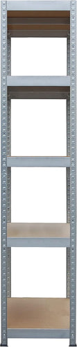 2pcs Metalkas Rack 180x90x40 /5/175 kg noir mat