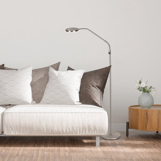 Steinhauer Exclusive - lampadaire - Soleil2 - acier - plastique et métal - lampe design - LED - 4389ST