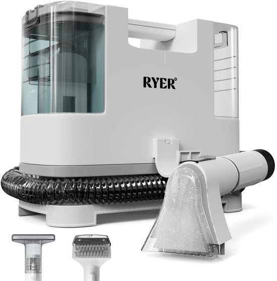 RYER Nettoyant anti-taches - Nettoyant pour canapés, tapis et intérieurs de voiture - 2 embouts inclus