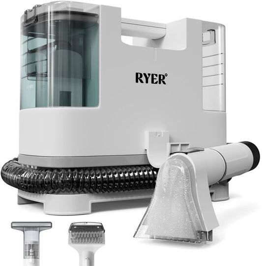 RYER Nettoyant anti-taches - Nettoyant pour canapés, tapis et intérieurs de voiture - 2 embouts inclus