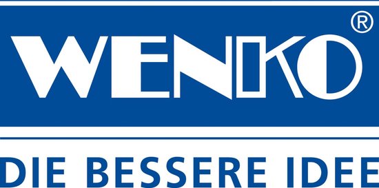 Wenko Filtre à eau Sava 12 cm en silicone, blanc