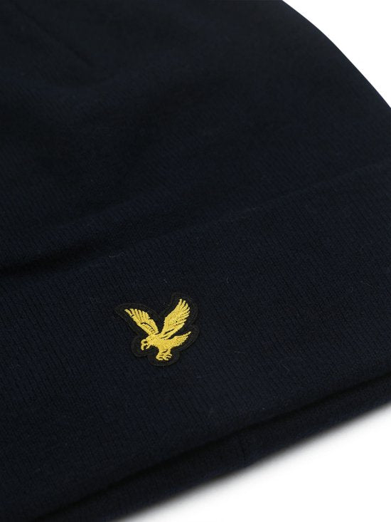 Bonnet Lyle & Scott en laine mélangée, bleu marine - Taille - Homme