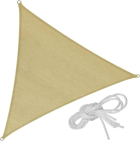 tectake - Auvent triangulaire 400 x 400 x 400 cm - 402603