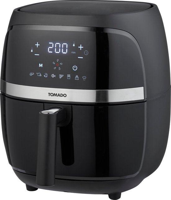 Tomado TAF3202B - Friteuse - Friteuse à air chaud - Capacité 3,2 litres - Affichage digital - 500g de frites - Sans PFAS - Best Buy - Aug & Nov 2024