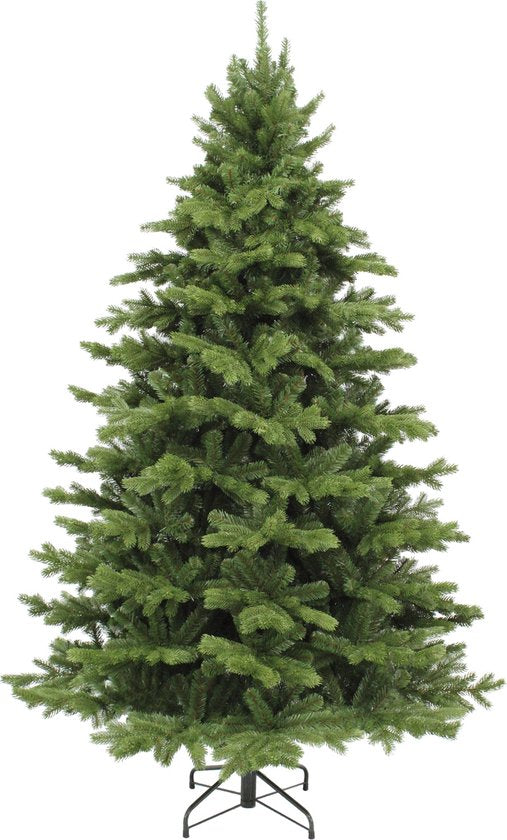 Black Box Trees Herwood Deluxe - Sapin de Noël artificiel - H 155 x Ø 112 cm - Vert