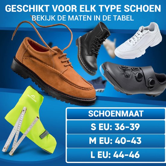 Nextcover® Couvre-chaussures imperméables | Chaussures de pluie 100% imperméables pour vélo | Couvre-chaussures réfléchissant réutilisable| Couvre-chaussures imperméables | Couvre-chaussures | Protection des chaussures | Couvre-chaussures de cyclisme