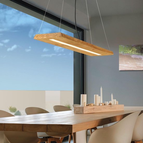 Lampe suspendue Trio Leuchten Brad - Brown