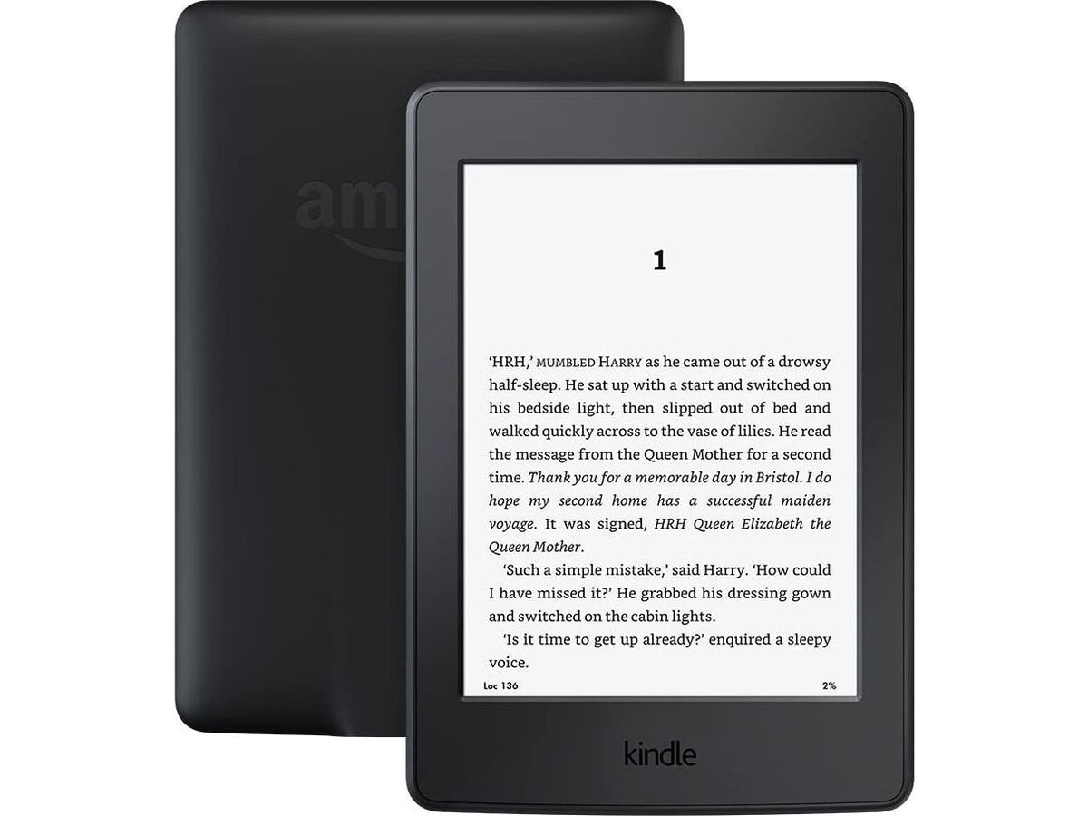 Liseuse Amazon Kindle Paperwhite 7e génération avec Wi-Fi - Écran 6 pouces, 300 ppi - Reconditionnée - 169 x 117 x 9,1 mm