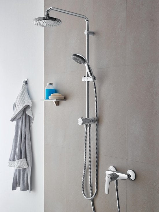 Douchette à main GROHE Vitalio Start 100 - Ø 10 cm - Économie d'eau - 2 types de jet - Chrome