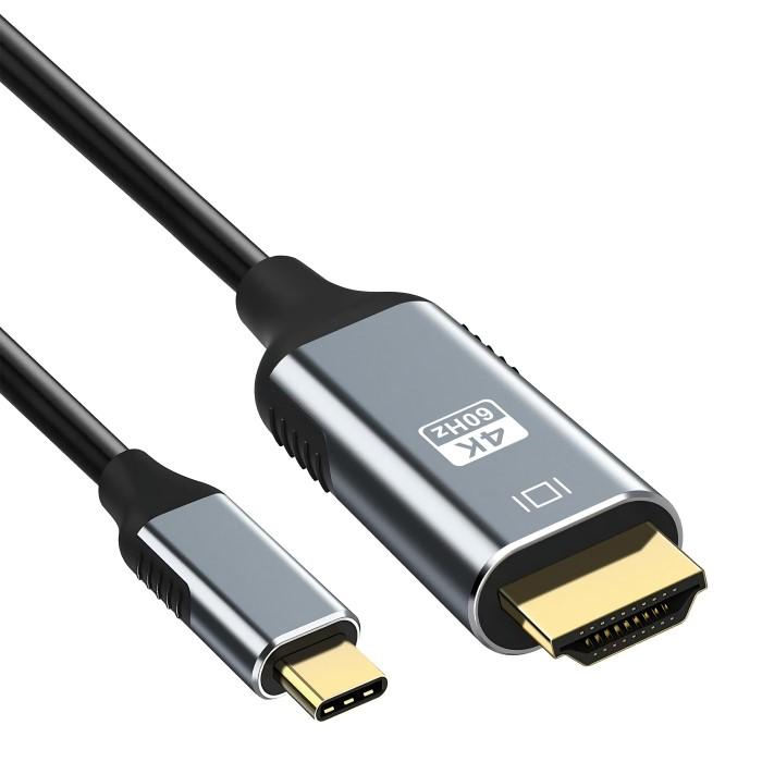 Câble USB-C vers HDMI Vlectro - 2 mètres - 4K Ultra HD