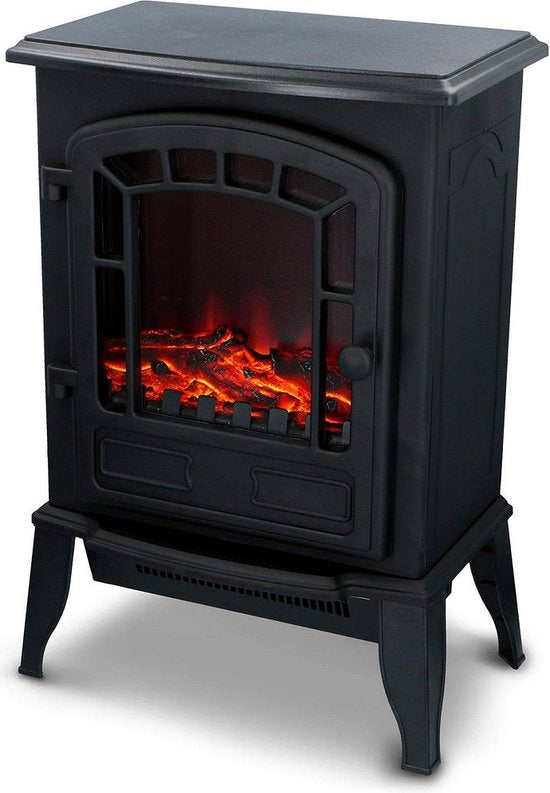 Cheminée électrique - Torino - Poêle électrique avec Flammes - LED 2000W