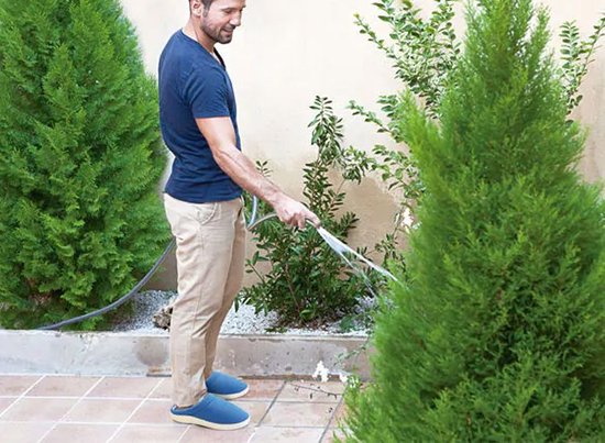 Stepluxe Gel Slippers - Pantoufles universelles - Taille 41/42 - Bleu