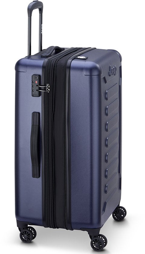 Valise de voyage extensible Delsey JH004C 68 cm - Bleu