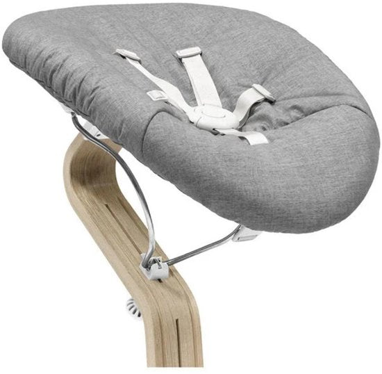 Ensemble Stokke Nomi pour nouveau-né, blanc, gris et sable