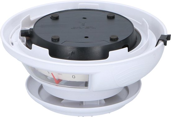 alpina Kitchen Scales with Bowl - Balance analogique - jusqu'à 5 kg - Blanc