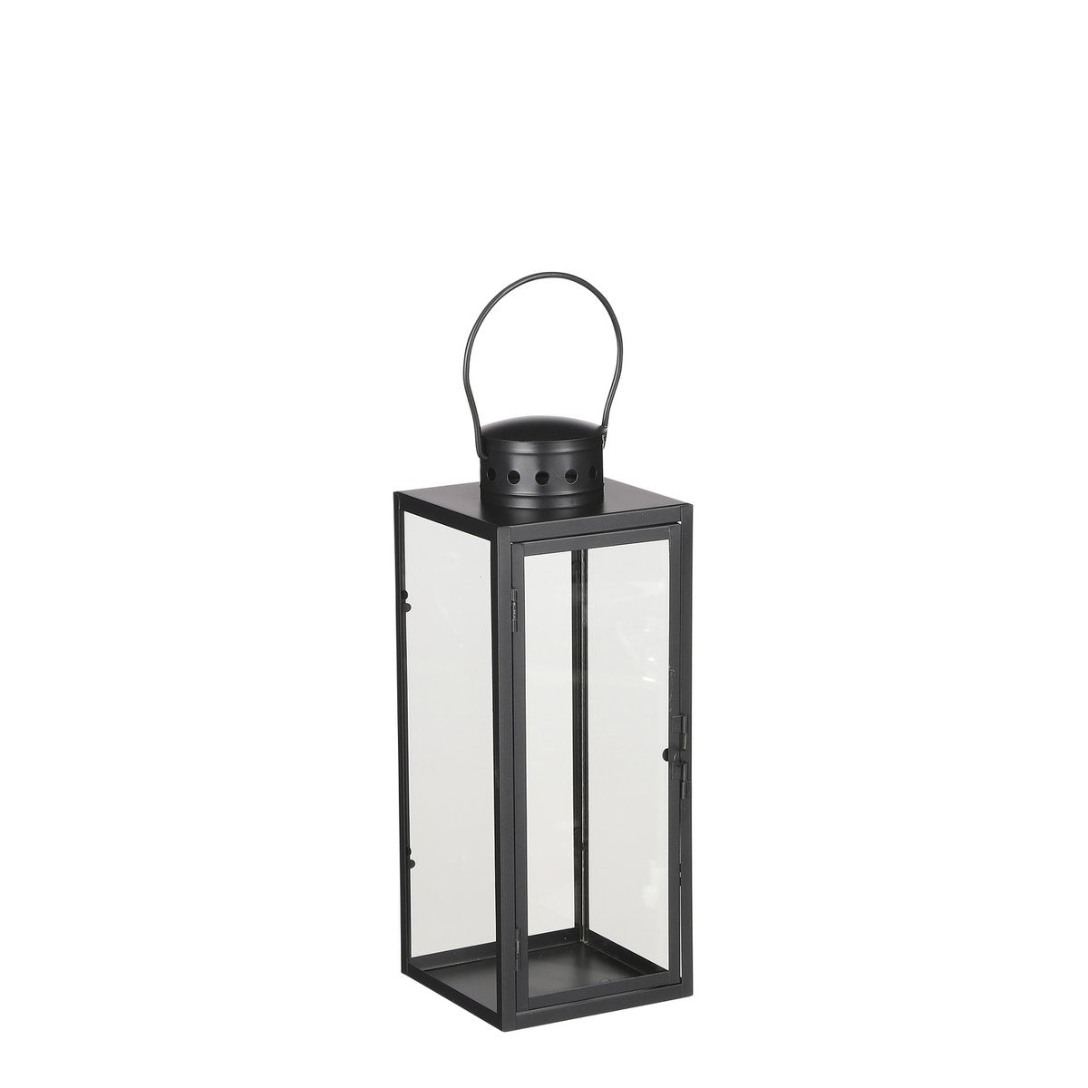 Mica Décorations Lanterne Arzilla Noir - L14 x L13 x H35 cm