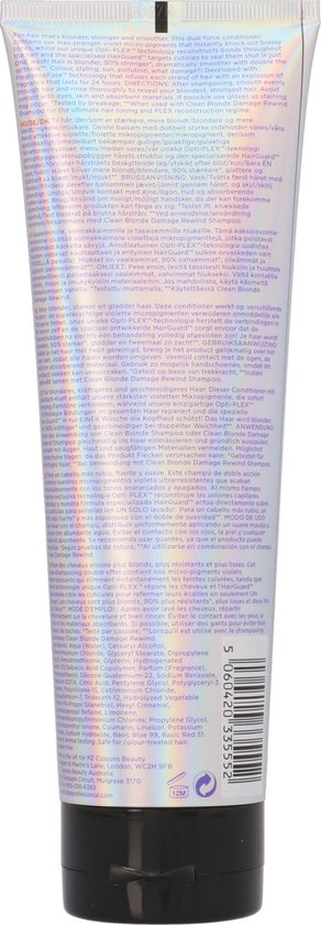 Fudge Clean Blonde Damage Rewind Violet - Après-shampoing - 250 ml