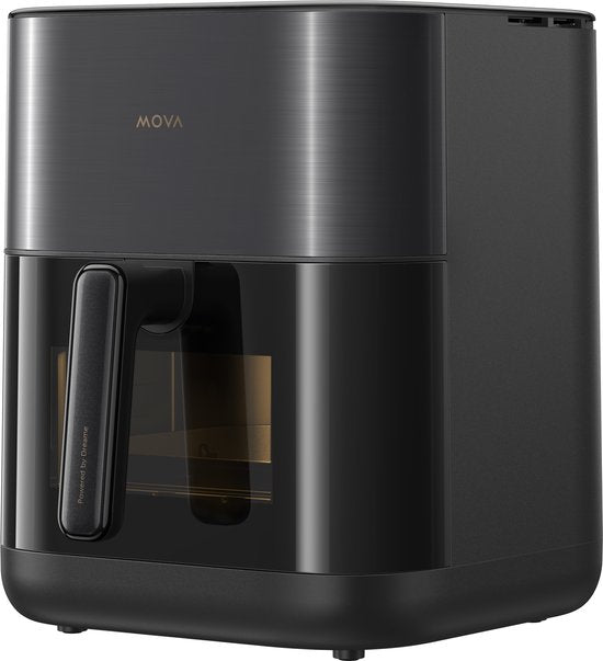 MOVA Tech AeroChef FD10 Pro 6 l, modèle autonome, 1 800 W, friteuse à air chaud, noir