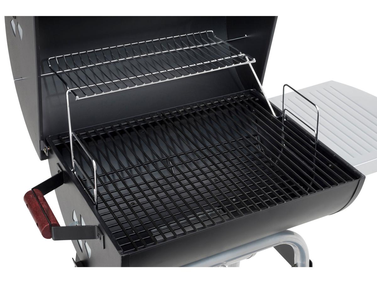 Barbecue au charbon de bois Landmann Black Taurus 440 - Conception robuste - Grande surface de cuisson