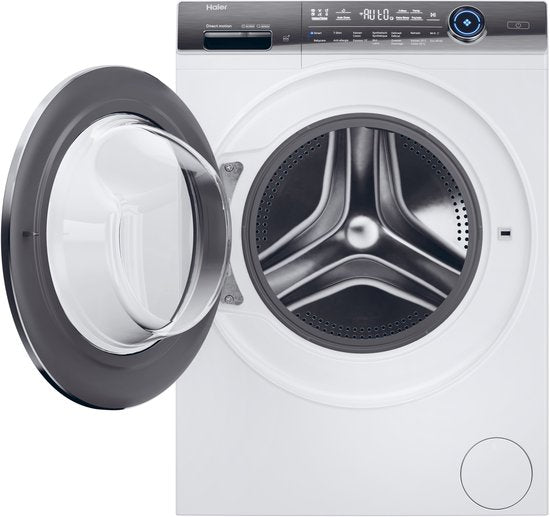 Lave-linge Haier I-Pro Series 7 Plus HW80-BD14979EU1 à chargement frontal, 8 kg, 1 400 tr/min, blanc