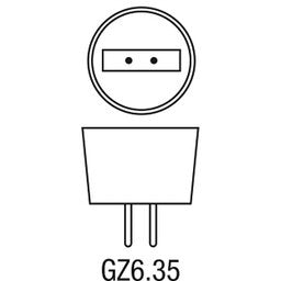 HQ-Power Lampe halogène 75W / 240V, Gx5.3 - 10pcs