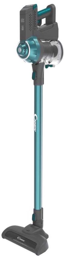 Candy ALL SURFACES 10 CAS10GC 011 Aspirateur sans sac à batterie, pour poussière et textiles, sans sac, 0,7 l, Titanium