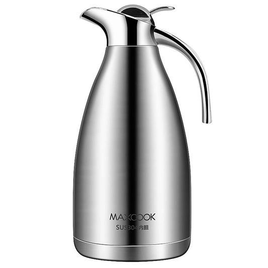 Bouilloire à eau chaude Maxcook en acier inoxydable à isolation sous vide, 2 l, MCH-478 - Acier inoxydable 304 - 2000 ml