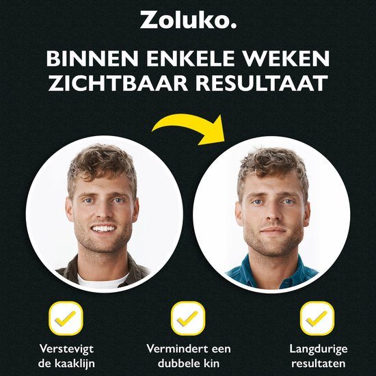 Zoluko Professional Jawline Trainer Set - avec chaîne et boîtes de rangement - 3 niveaux - Jaw Trainer Men and Women - Jaw Trainer - Jawline Trainer - Jaw Trainer - Lower Chin Trainer - Lower Chin Slimming