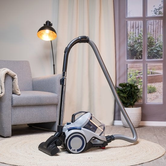 Dirt Devil Aspirateur sans sac DD2504 - Filtre HEPA 12 - 3 accessoires - 700W - Blanc