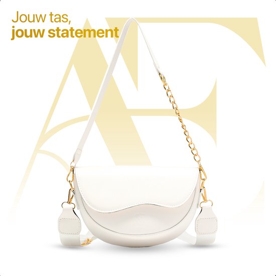Sac à main pour dames - Pochettes pour dames - Sac à bandoulière pour dames - Pochette - Sac à bandoulière - Sac de soirée - Blanc
