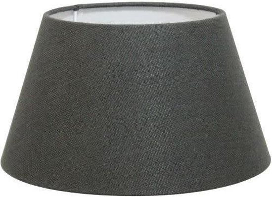 Light & Living - Abat-jour LIVIGNO - 20 x 15 x 13 cm - Gris