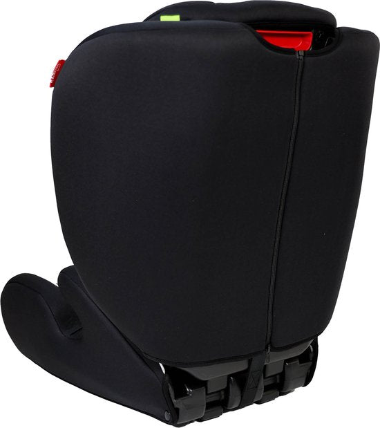 Siège auto Carkids I-Size Luca - Conforme à la norme I-Size R-129 - Pour les enfants mesurant entre 76 et 150 cm - Appui-tête réglable - Noir/Rouge