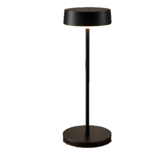 Lampe de table Arlgsite Solar - Sans fil - Rechargeable via USB-C - Intensité réglable - 3 modes de couleur