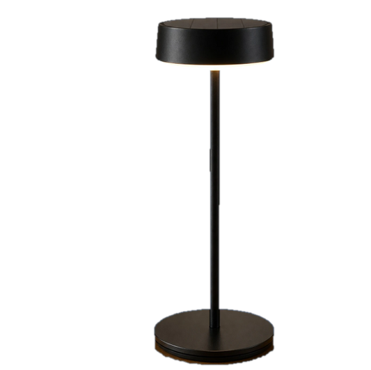 Lampe de table Arlgsite Solar - Sans fil - Rechargeable via USB-C - Intensité réglable - 3 modes de couleur