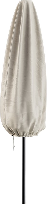 Parasol à mât Tristar - 300 cm, rond - Jardin et balcon - Inclinable - Housse de protection incluse - PA-7904 - Beige