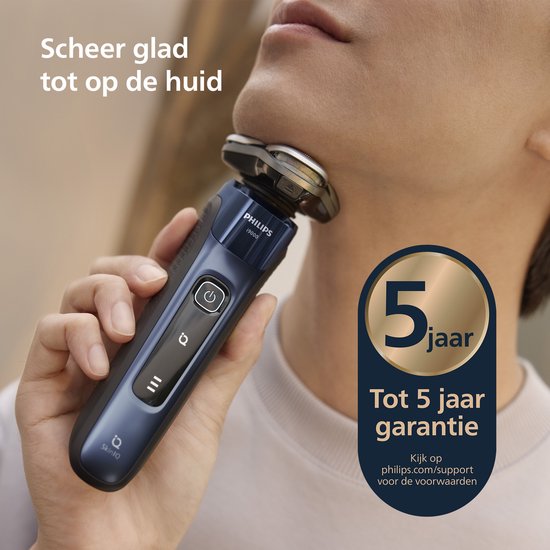 Philips Shaver i9000 Rasoir électrique pour hommes - avec sabot de nettoyage rapide - bleu - X9003/30
