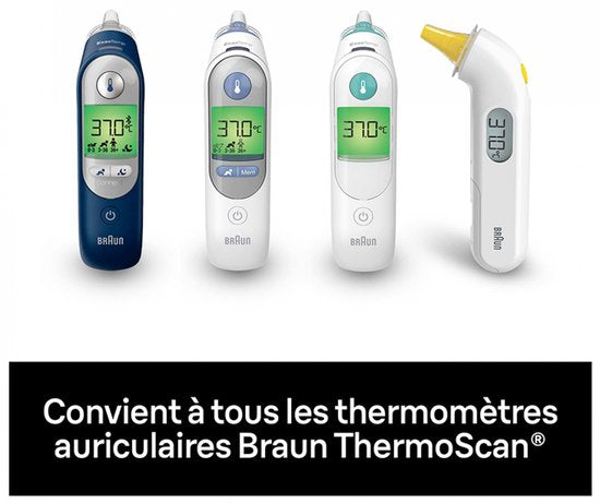 Braun LF20 - Kit de recharge Filtres à lentilles Thermomètre auriculaire