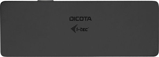 Dicota D31950 station d'accueil pour ordinateur portable et réplicateur de ports USB Type-C câblé Noir