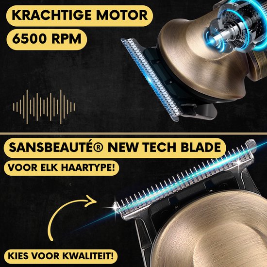 Tondeuse à barbe 8-en-1 pour hommes - Tondeuse pour barbe et corps - 8 accessoires inclus - Tondeuse pour hommes - Tondeuse pour hommes - Tondeuse à cheveux - Tondeuses - 0.5-15MM - Nez et oreilles - Tondeuse - Machine à barbe - Multigroomer