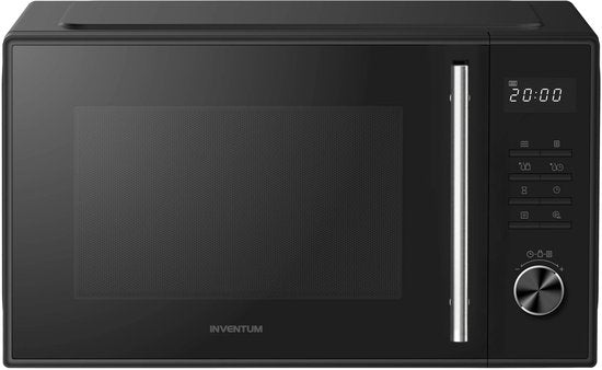 Micro-ondes Inventum MN257SB Solo - 25 L - 900 W - 8 programmes de cuisson - Écran - Fonction décongélation - Noir